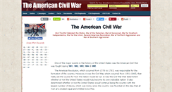 Desktop Screenshot of americancivilwar101.com